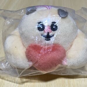 ムキムキのハムちゃん ぬいぐるみマスコット LOVE