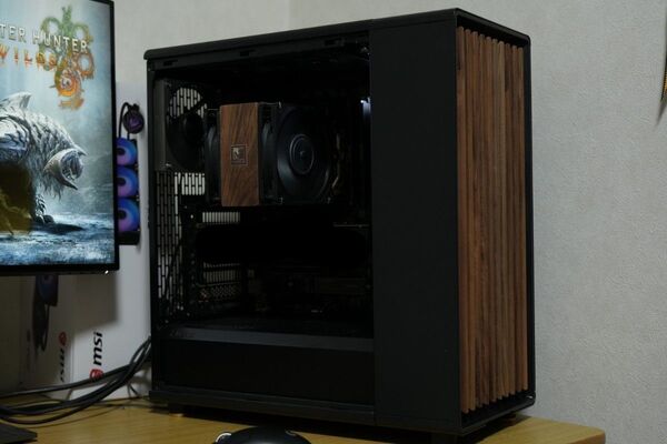 fractal designゲーミングパソコン7800x3d