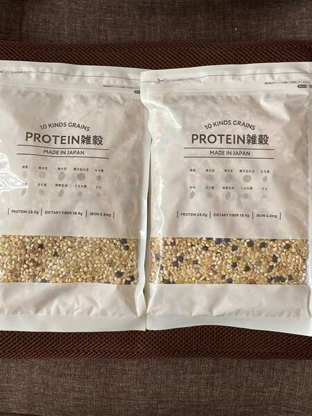 あじげん プロテイン 雑穀 400g 2袋