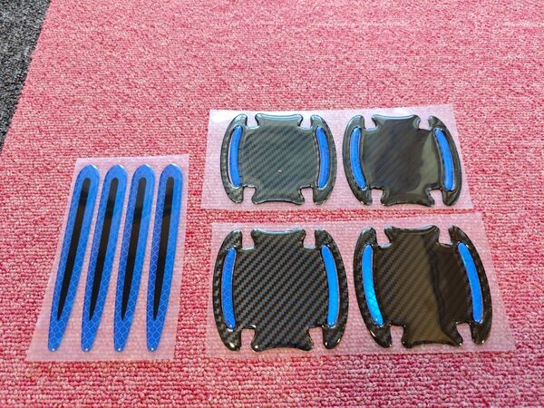 車用 ドアハンドルプロテクター ドアノブ プロテクター 車 反射 ドアガード
