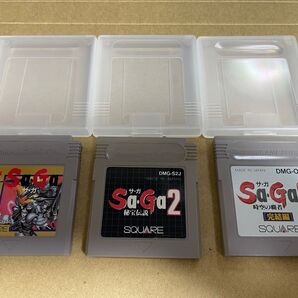 ゲームボーイソフト サガ3本セット