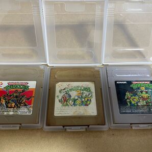 ゲームボーイソフト ミュータントタートルズ 3本セット
