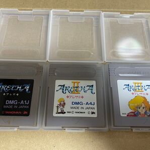 ARETHA アレサ ゲームボーイ ソフト 3個セット