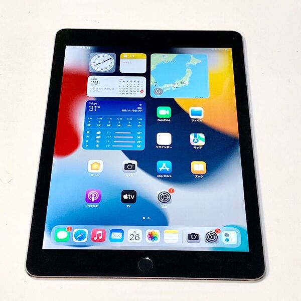 7/25にバッテリー新品交換 ★ iPad Air 第2世代 9.7インチ 64GB グレイ Wi-Fi ★超美品 ★