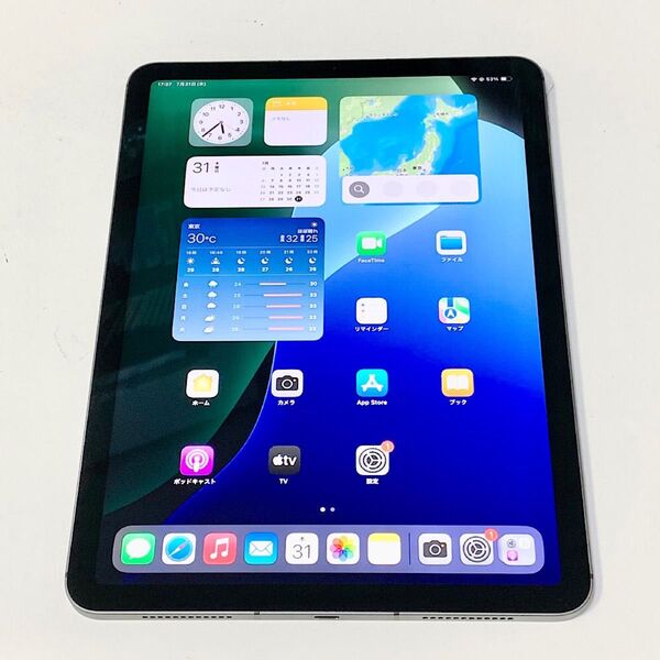 バッテリー94%★iPad Air 第4世代 10.9 64GB グレイ Wi-Fi + Cellular★新品同様の超美品