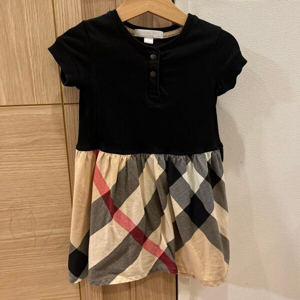 バーバリー Burberry ワンピース 半袖ワンピース チェック 2y 92cm 90cm
