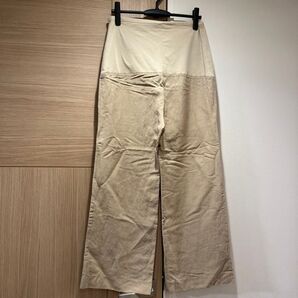 マタニティ パンツ L ベージュ ワコール WACOAL