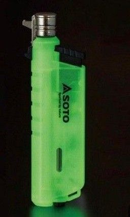 SOTO、スライドトーチ、限定蓄光モデル、新品未開封、送料込。