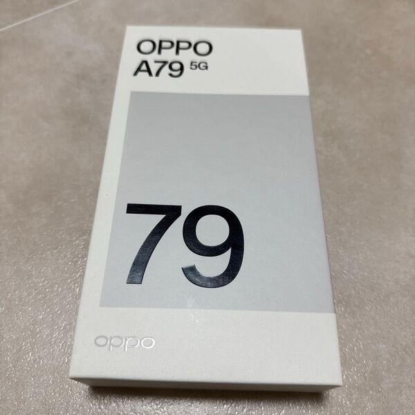 【新品未使用】OPPO A79 5G ミステリーブラック