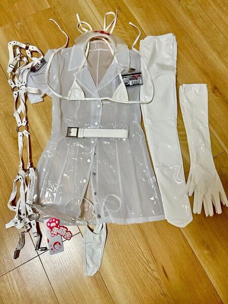 コスプレ エナメル 歪萌舎 ナース ボンテージ