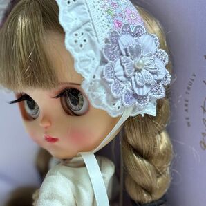 ブライスドールヘッドドレス ハンドメイド。 ドール ブライス プチブライス 昭和レトロ 着せ替え人形 人形