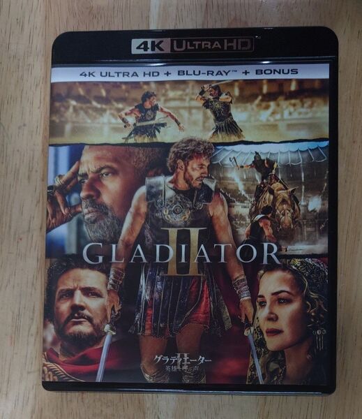 グラディエーター2 英雄を呼ぶ声 4K Ultra HD + Blu-ray+BONUS