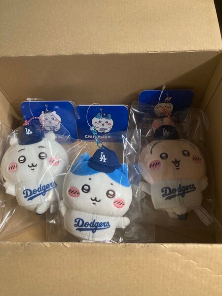 ちいかわ ちいかわ×MLB TOKYO SERIES マスコット ドジャース