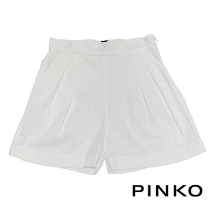 新品ピンコ　コットンレース　ショートパンツ　白　＃40　PINKO★