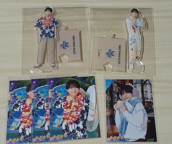 中島颯太 アクスタ フォトカ FANTASTICS