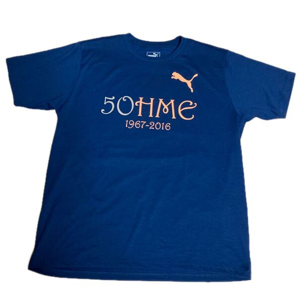 第50回 青梅マラソン 記念Tシャツ PUMA XLサイズ ネイビー