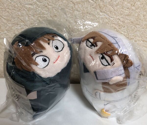 土井半助 天鬼 ぽてコロマスコット 2個セット 忍たま乱太郎 BOX購入 特典 マスコット ぬいぐるみ