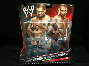 MATTLE：WWE BASIC 2PACK SERIES 10 デビッド・オタンガ＆マイケル・ターバー（未開封品）