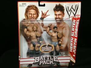 MATTLE:WWE BASIC 2PACK SERIES 14hi-s*s letter -& Justin *ga желтохвост L <P*J* черный >( нераспечатанный товар )