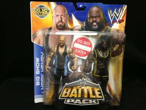 MATTLE:WWE BASIC 2PACK SERIES 27 большой * шоу & Mark * Henry ( нераспечатанный товар )