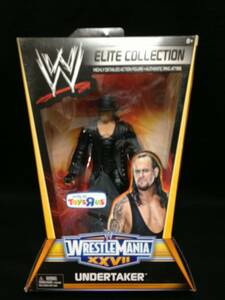 MATTLE：WWE ショップ限定 ELITE Wrestlemana 27 アンダーテイカー （未開封品）