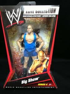 MATTLE:WWE ELITE SERIES 4 big * show w/ double shoulder tights ( unopened goods )