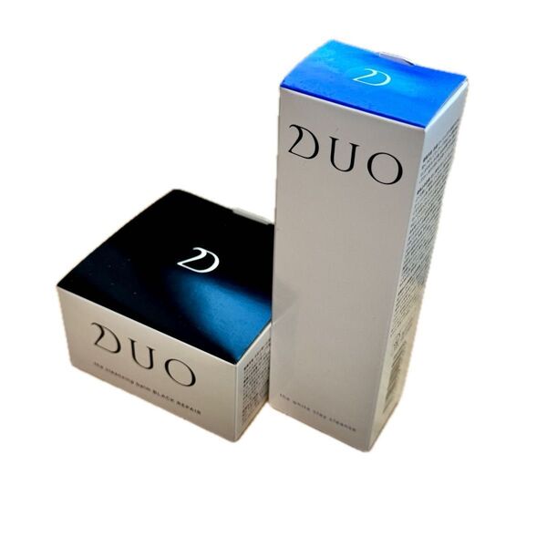 DUO ザ ホワイトクレイクレンズ 120g ザ クレンジングバーム ブラックリペア 90g セット