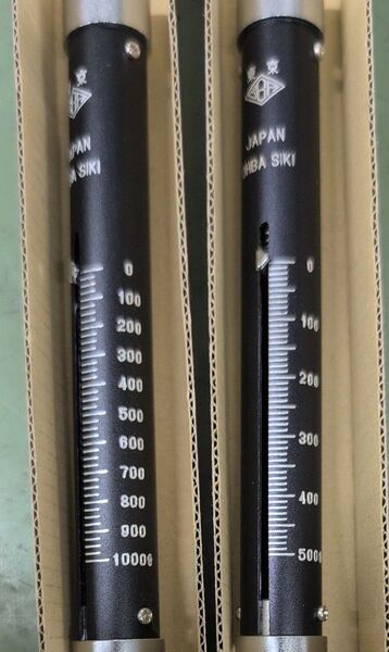 大場計器製作所 テンションゲージ 1kg 500gセット