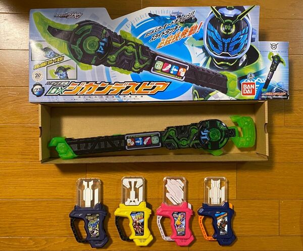 仮面ライダージオウ ウォズ DXジカンデスピア バンダイ ガシャット4本 動作確認済み