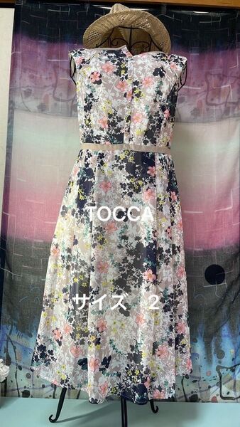 TOCCA 小花柄ワンピース 2サイズ