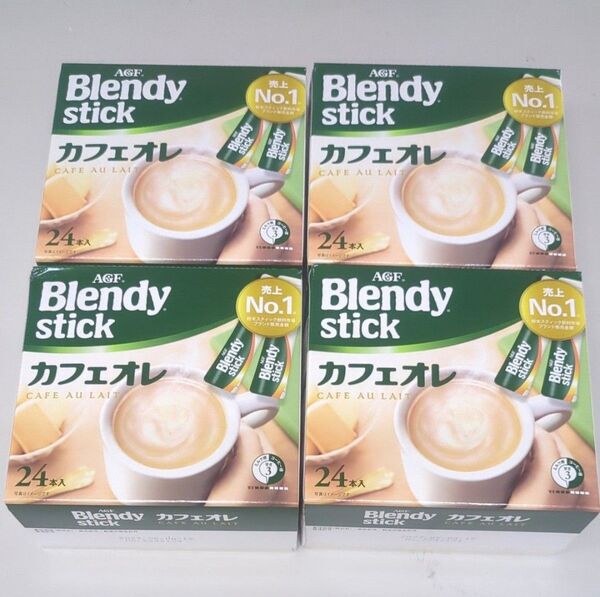AGF ブレンディ スティック カフェオレ 96本 インスタントコーヒー