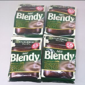 AGF ブレンディ インスタントコーヒー 詰替用 110g×4袋