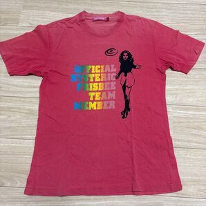 ヴィンテージ ヒステリックグラマー 赤ピンク 半袖 Tシャツ ヒスガール y2k 古着 Tシャツ