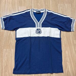 ヴィンテージ ヒステリックグラマー Tシャツ ポロシャツ 半袖 ブルー 半袖Tシャツ ビンテージ 紺 L ネイビー ポロシャツ