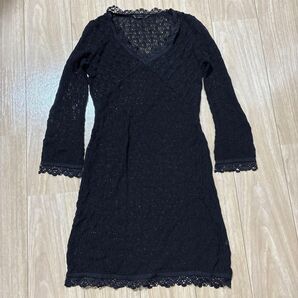 美品 ヴィンテージ HYSTERICE レース ワンピース ヒステリックグラマー ワンピース 長袖 レース チュニック