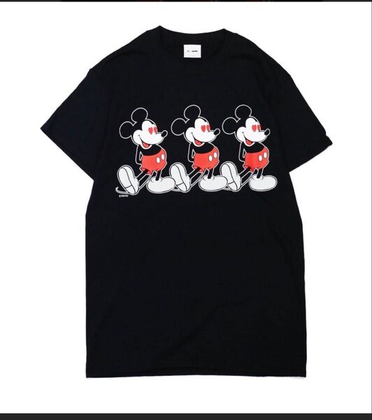 BOUNTY HUNTER JAM HOME MADEコラボミッキーマウスTシャツ
