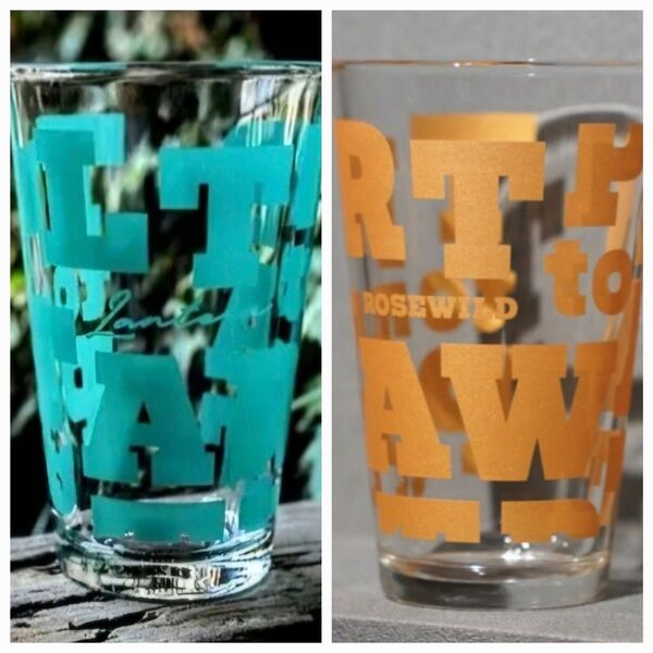 TARPtoTARP GLASS CAMP Shop Lantern & ROSEWILD 2個セット
