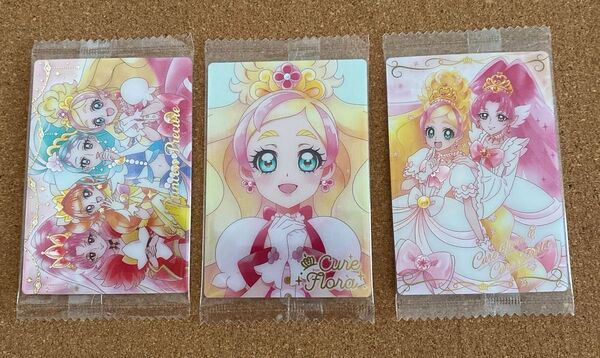 プリキュア ウエハース9 Go!プリンセスプリキュア3枚セット