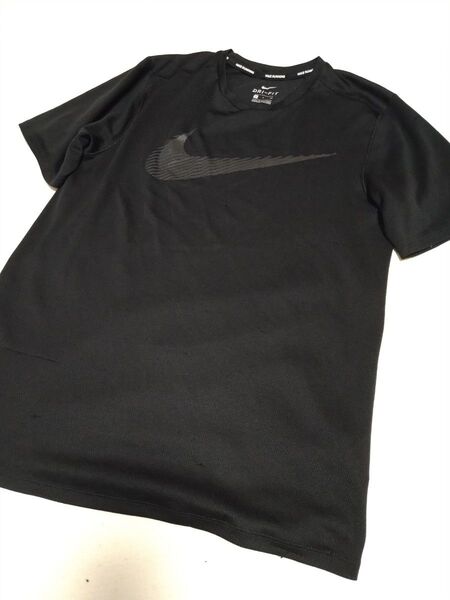 NIKE RUNNINGナイキDRY-FIT半袖シャツ/メンズS ブラック