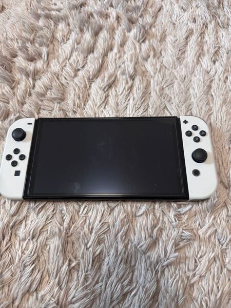 Nintendo Switch 有機ELモデル ホワイト ニンテンドースイッチ 本体のみ 付属品一切なし 中古