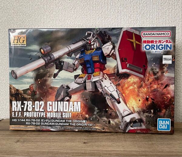 HG RX-78-02 ガンダム 【GANDAM THE ORIGIN版】 新品