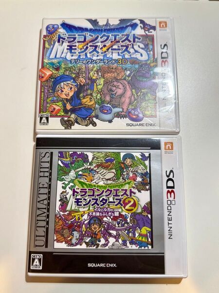 ニンテンドー3DS ドラゴンクエストモンスターズ1&2 テリーのワンダーランド3D イルとルカの不思議なふしぎな鍵 2本セット