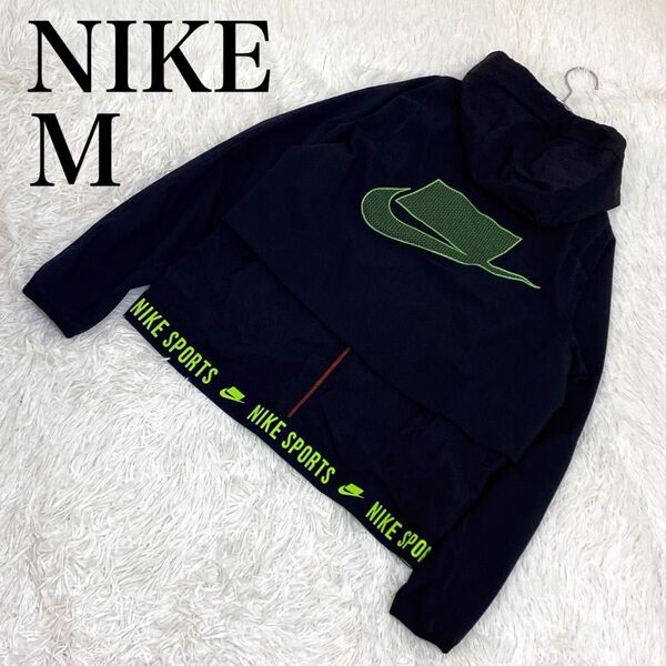極美品 NIKE ナイキスポーツ ナイロンジャケット ウインドブレーカー M