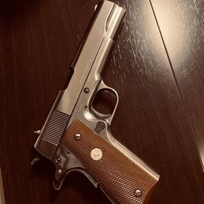 マルシン 発火式モデルガン 1911A1 シルバー マガジンガワのみ 未発火 ガバメント センターファイア フルサイズ