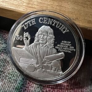 1997年Cook Islands クックス島50ドル銀貨 1オンス