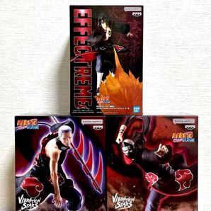 【NARUTO-ナルト-疾風伝 イタチ・飛段・角都 フィギュア 3点セット】新品・未開封品・送料無料・匿名ダンボール発送