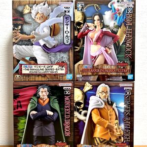 【ONE PIECE ワンピース DXF フィギュア4点セット】新品・未開封品(未開封のまま梱包)・送料無料・匿名ダンボール発送