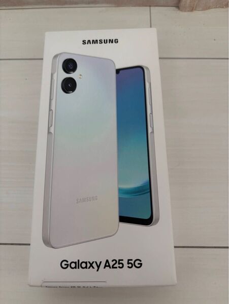 新品 Samsung Galaxy A25 5G SIMフリー サムスン ギャラクシー ライトブルー 一括購入