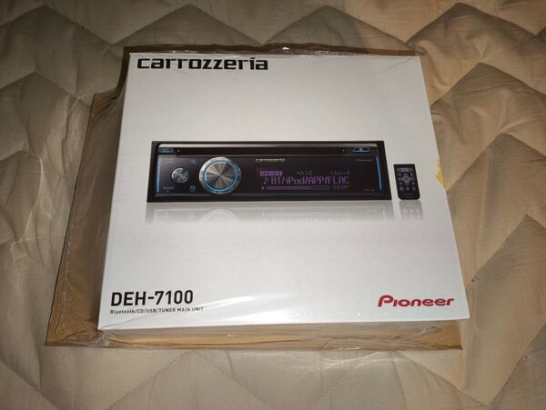カロッツェリア 1DIN カーオーディオ DEH-7100 新品未使用