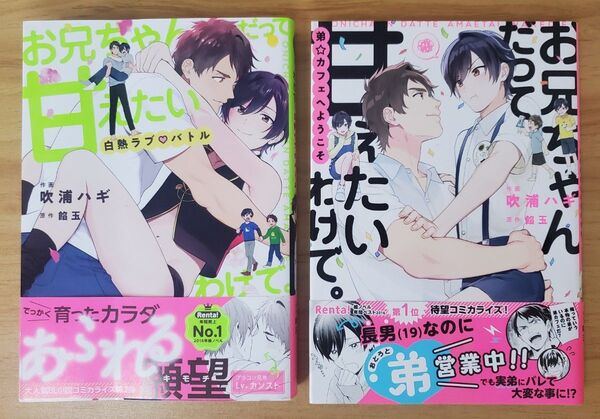 お兄ちゃんだって甘えたいわけで。2巻セット 吹浦ハギ